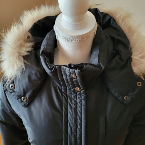 DKNY Warm Black Puffer Coat Women Size Small - Picture 2 of 10